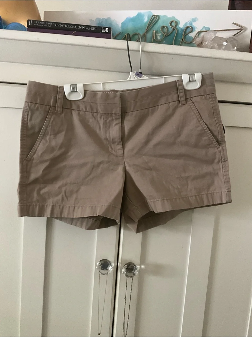 Sz8 JCrew Khaki Chino Shorts